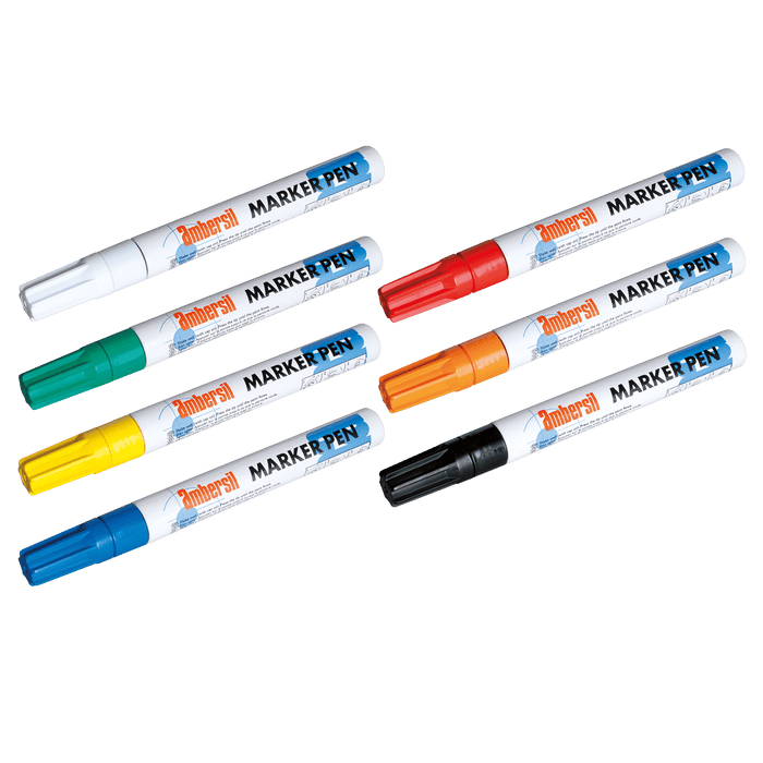 Ambersil 3MM Nib Paint Marker Pen Red 6190050005 - FluidAirFittings