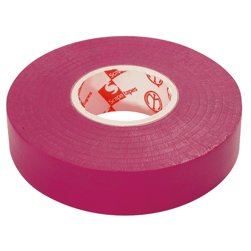 Scapa PVC2702 Tape 50MM X 33M Red 2702RED50 - FluidAirFittings
