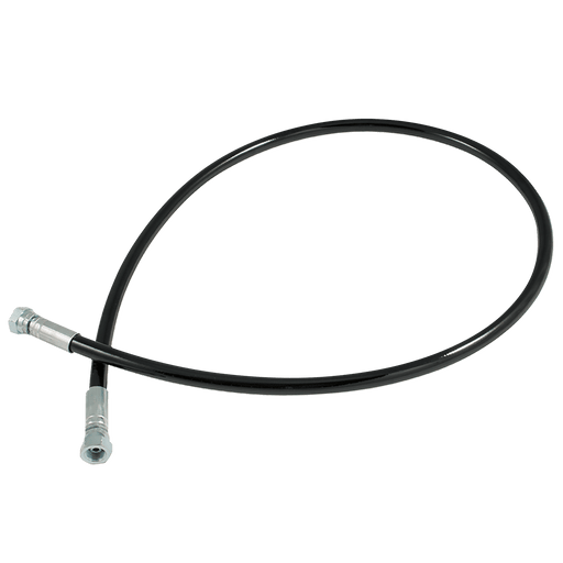FT Pro Thermoplastic Flexible Oil Line 1/4" F/F X 600MM 7BFF0404-600 - FluidAirFittings