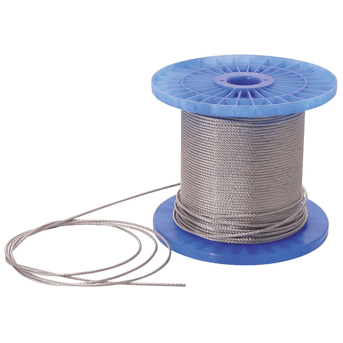 Reeling Wire Rope 6.0MM OD STEEL WIRE ROPE REEL 76MTR SWR60ST