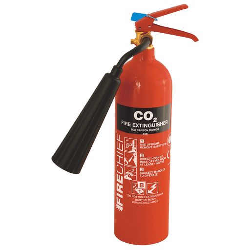 9LTR CO2 EXTINGUISHER 34B FIRE RATING GUA2KGCO2 - FluidAirFittings