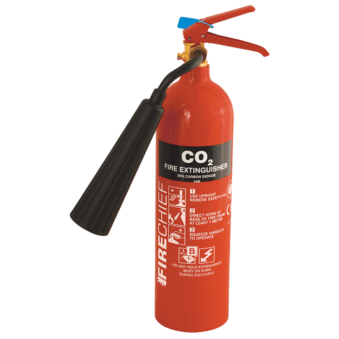 9LTR CO2 EXTINGUISHER 34B FIRE RATING GUA2KGCO2 - FluidAirFittings