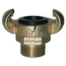 Ludecke DIN 3489 Claw Coupling Male 3/8" KAG38 - FluidAirFittings