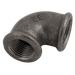 EE 1/2" FXF BSPP 90° Elbow (Black) EE-MI90-12N - FluidAirFittings