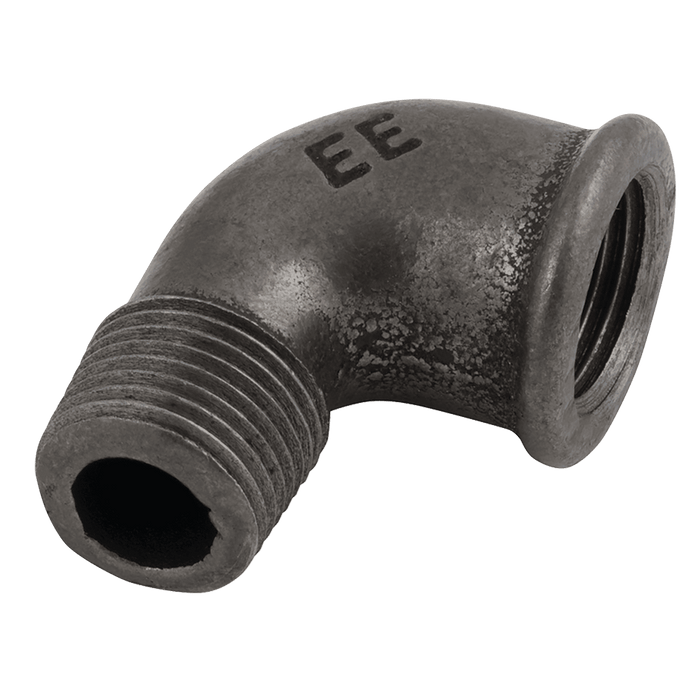 EE Equal 90° Elbow Male/Female P/T(B) 3/8" X 3/8" EE-MI92-38N - FluidAirFittings
