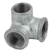 EE 1" BSPP Double Female Outlet Galvanised EE-MI221-1 - FluidAirFittings