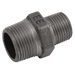 EE 2.1/2" X 1.1/2" Black Hexagon EE-MI245-212112N - FluidAirFittings