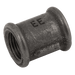 EE 1" Female BSPP Socket (Black) EE-MI270-1N - FluidAirFittings