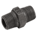 EE 4" BSP Black Equal Hexagon EE-MI280-4N - FluidAirFittings