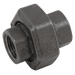 EE 1" BSPP/BSPP Fem/Fem Equal Union Black EE-MI340-1N - FluidAirFittings