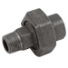 EE 1.1/4" FXM BSPP X BSPT Uni T Seat (Black) EE-MI341-114N - FluidAirFittings