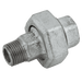 EE 2" BSPT/BSP Male/Fem Equal Union Galvanised EE-MI341-2 - FluidAirFittings