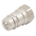 dnp 1/4" BSP Parallel Female Plug PAVX.0606.003 - FluidAirFittings