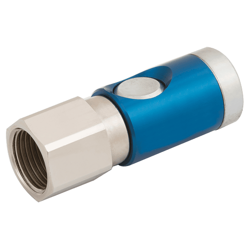 FT Pro 1/2" BSPP Female Euro Profile, Safety Coupling 025S08DG21 - FluidAirFittings