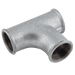 EE 1.1/2" BSPP Female Pitcher Tee 90° Galvanised 131 EE-MI131-112 - FluidAirFittings