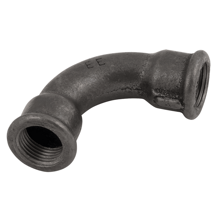 EE 1" BSPP Female Equal 90 Bend Bl EE-MI2-1N - FluidAirFittings