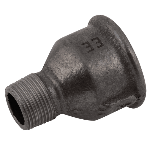 EE Black Female X Male Reducer 1.1/2" Female X 1.1/4" Male EE-MI246-112114N - FluidAirFittings