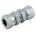 KR 10MM Pipe to Pipe Bulkhead KRAM10BPR - FluidAirFittings