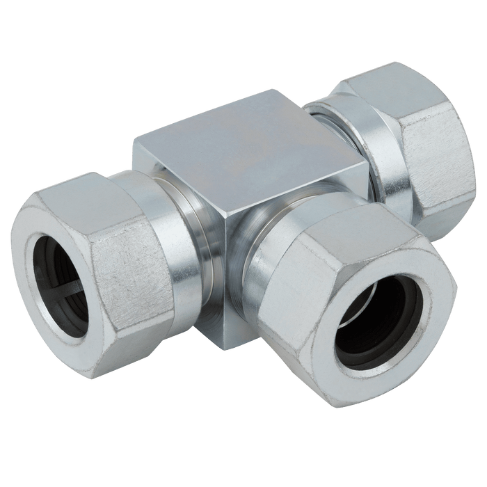 KR 22MM and 7/8" OD Equal Tee KRAM22TR - FluidAirFittings