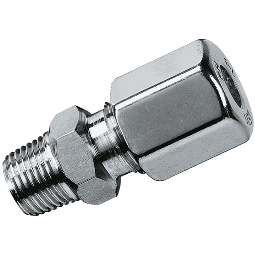 Danfoss Waltech 8MM OD X 1/2" BSPP Form B MSTUD Ss(S) GEV8SR1/2-1.4571 - FluidAirFittings
