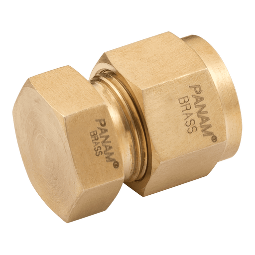 PANAM - C-500-B Cap 1/2 OD Brass - FluidAirFittings
