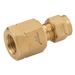 PANAM - FC-6-125RT-B Female Conn 6 OD 1/8 BSPT Brass - FluidAirFittings