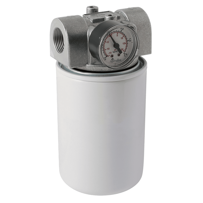 FT Pro Spin-On Filter Assembly In-Line Suction 10 Micron SPS08-10-70 - FluidAirFittings