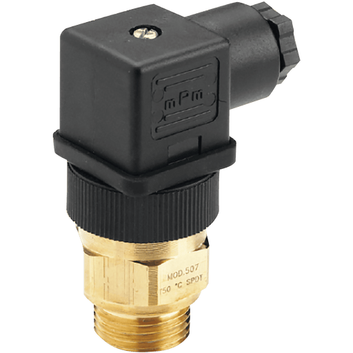 PVL 50 C Temp Switch 1/2 BSPP Brass Body 507-21-08-050 - FluidAirFittings
