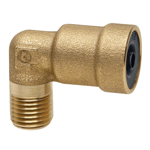 Camozzi 1/8" NPT Male X 8MM OD Elbow Adaptor 2775966 - FluidAirFittings