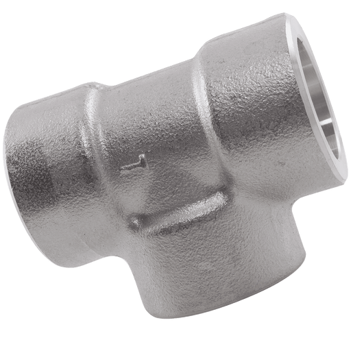 FT Pro 1.1/2" Socket Weld Equal Tee 3K 316/L 1012-0071 - FluidAirFittings