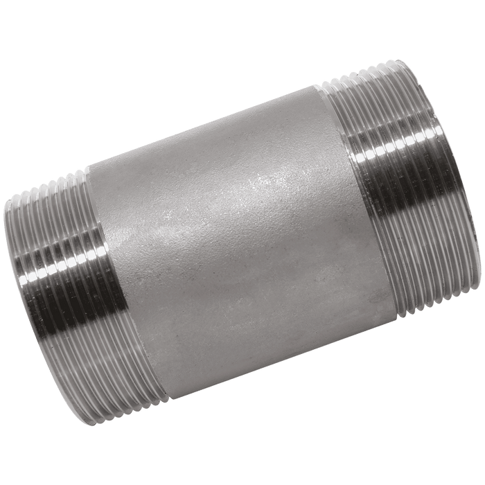 FT Pro 3/8" NPT SCH80S BN" X 40MM 316L SS 1012-0138 - FluidAirFittings