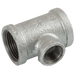 K-Line Connect (BS FIG161) Female Red Tee 1.1/4 X 3/4 Galvanised K-MI130-114-34 - FluidAirFittings