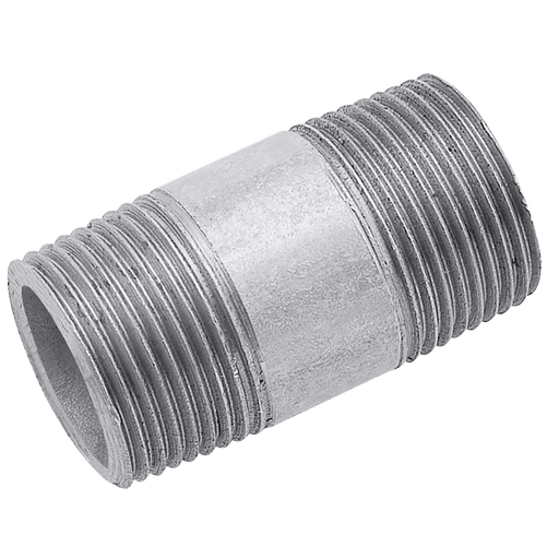 K-Line Connect 2.1/2" X 300MM EN10241 Galvanised Barrel Nipple ENBN-212X300 - FluidAirFittings