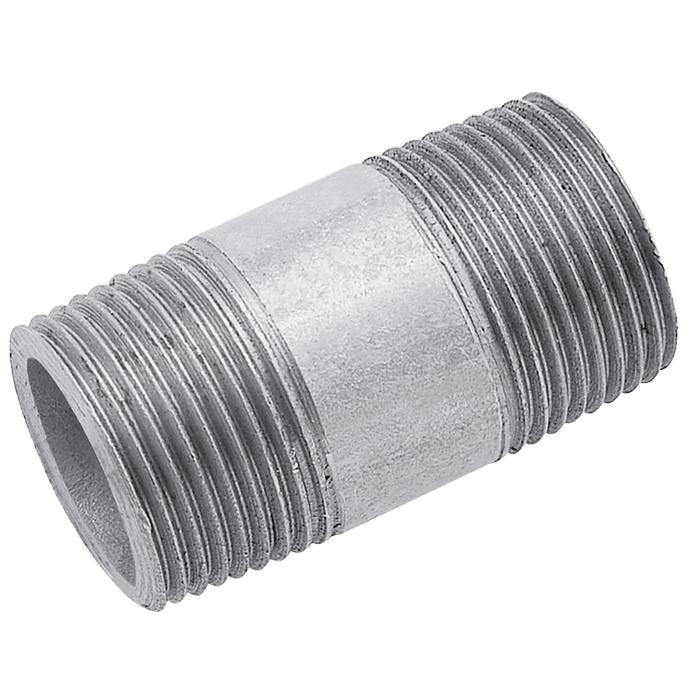 K-Line Connect 2.1/2" X 300MM EN10241 Galvanised Barrel Nipple ENBN-212X300 - FluidAirFittings