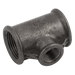 EE Black Tee Increasing On Branch 1" X 1.1/4" X 1" EE-MI130-1-114N - FluidAirFittings