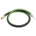 FT Pro - LDSRAH10X0.6-XF 25 Ser 3/8" Leader Hose 1/4" BSPT 0.6M - FluidAirFittings