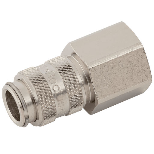 Parker Rectus 3/8" BSPP Female Coupling 21KAIW17MPN - FluidAirFittings