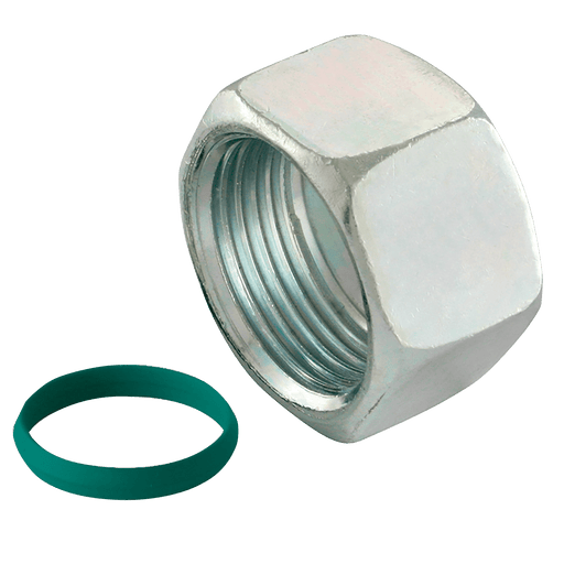 Danfoss Waltech Din 2353 Walform Nut + Viton Seal M8S WF-M 8 S VI - FluidAirFittings