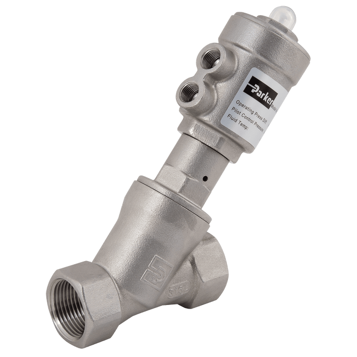 Parker 3/4 ASV N/O FOS 304SSACT/316SSBOD PA20S2G5R050S - FluidAirFittings