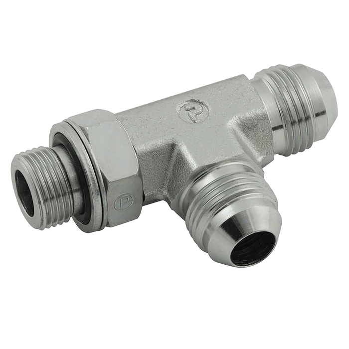 Parker 1/4" BSP X (3/8") 10MM OD Tee 6R4OMXS - FluidAirFittings