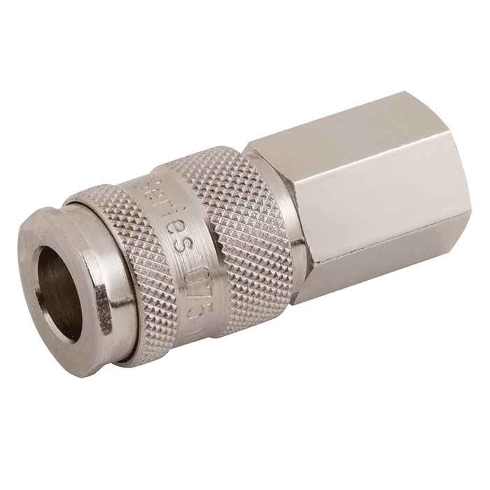 Kee 1/4" BSPP Female Coupling 075CVFP14SNN - FluidAirFittings
