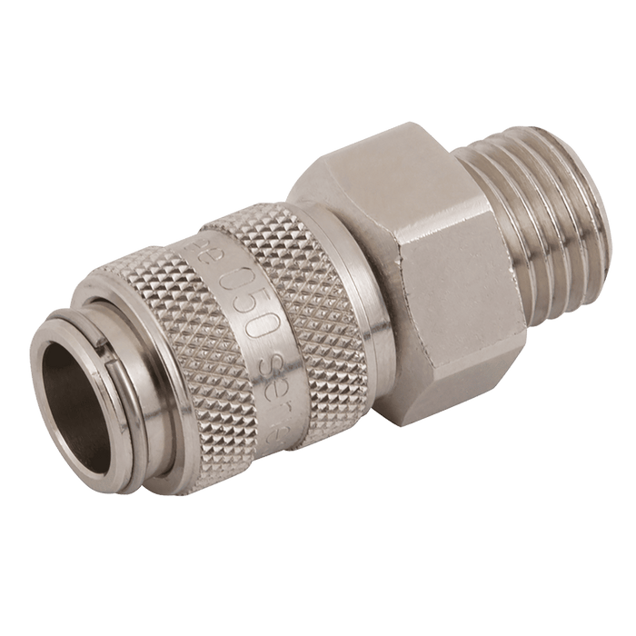 Kee 1/4" BSPP Male Coupling 050CVMP14BNN - FluidAirFittings