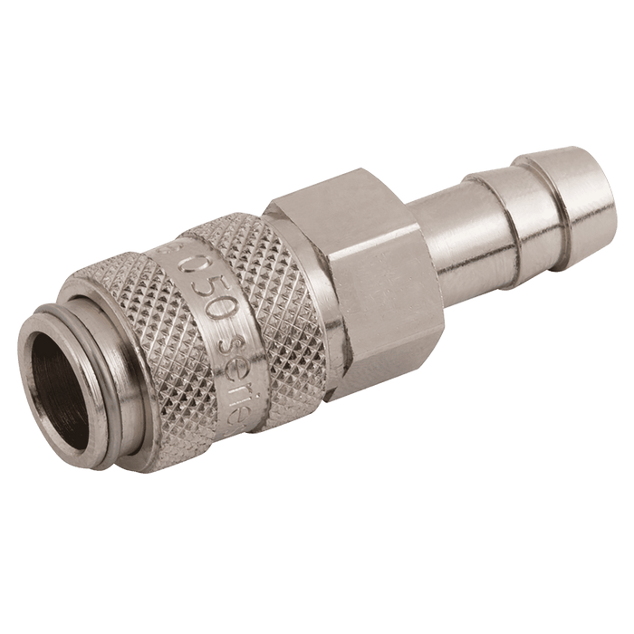 KEE 050 SERIES 8MM HOSE TAIL COUPLING 050CVHT08BNN - FluidAirFittings