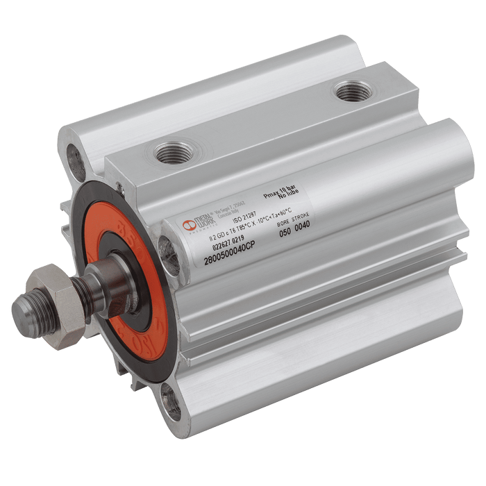 Metal Work Compact Liner D/A M Piston Rod 100MM X 15MM 2800100015AP - FluidAirFittings