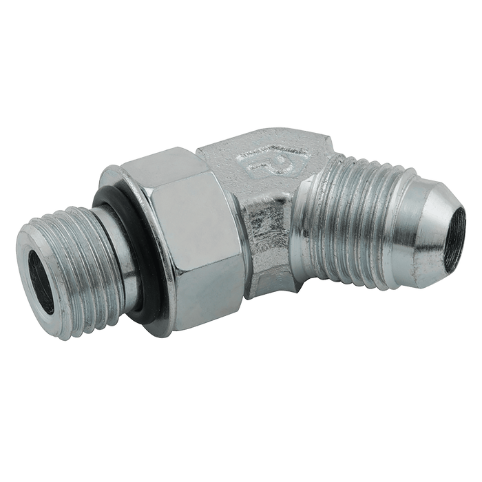 Parker 7/16" UNF X (1/4") 6MM OD Elbow 4V5OXS - FluidAirFittings