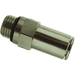 C Matic Male Stud with Check Valve 4MM to G1/8 MV330418 - FluidAirFittings