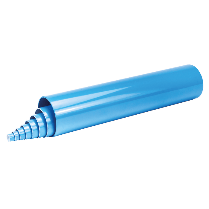 Aircom Coated Aluminium Pipe 4M Bar 25MM QLTUAL4025S - FluidAirFittings