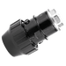 Aircom End Cap Aluminium 25MM QLCAAL025 - FluidAirFittings