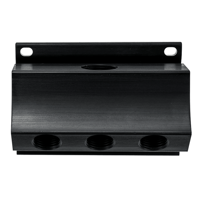 Aircom Aluminium Manifold 5 Port G1/2" Outlets DIRPMUAL120 - FluidAirFittings