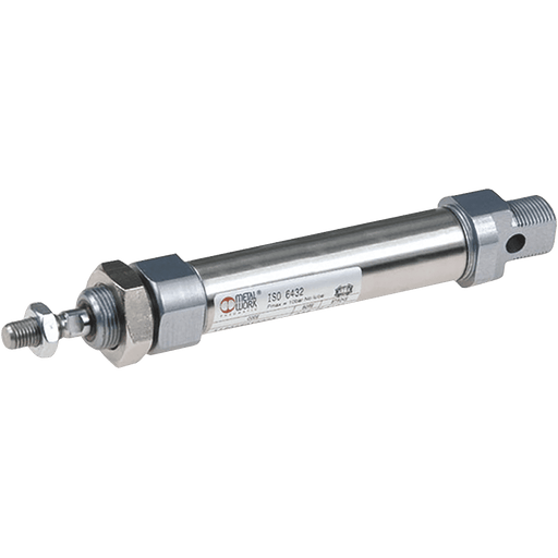 Metal Work Single Acting CYL 12MM Bore X 10MM Stroke 1110120010CN - FluidAirFittings
